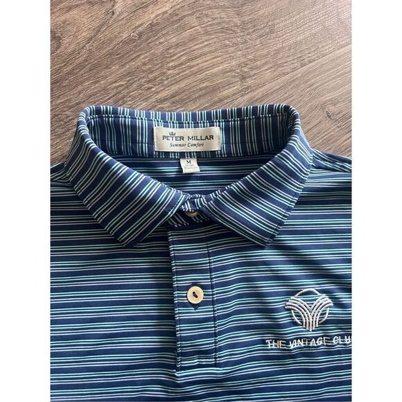 Peter Millar Polo -Medium (9-10 ) Kids The Vintage Club - Picture 4 of 5